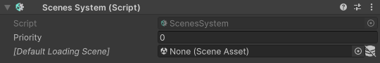 Scenes System Inspector
